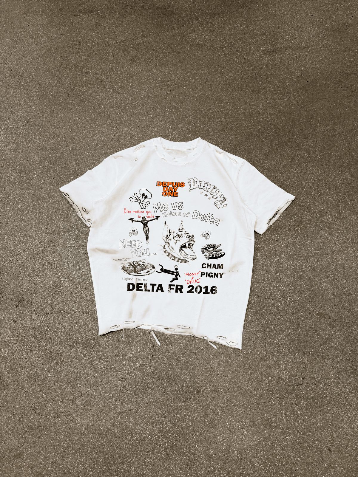 T-shirt PATCHWORK - Custom
